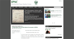 Desktop Screenshot of peace-ipsc.org